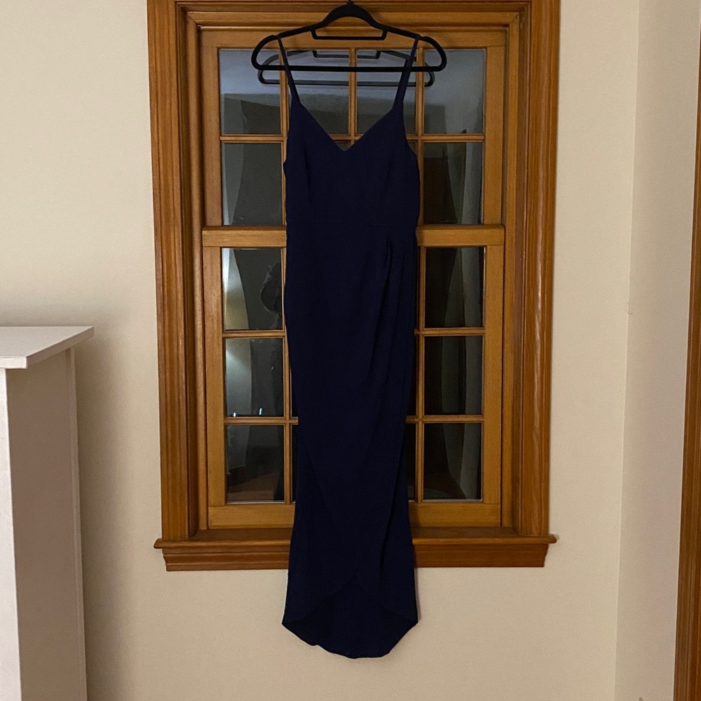 Showpo Lucky Day Navy Maxi Dress